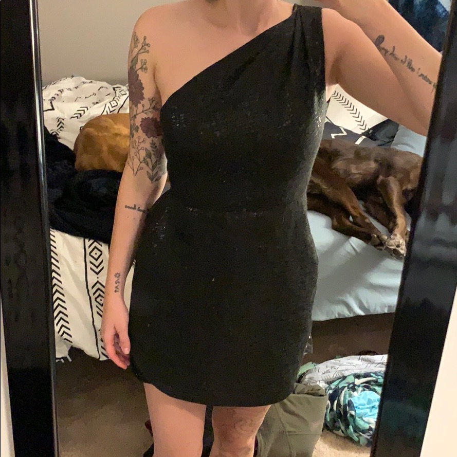 Small Black Wrap Dress